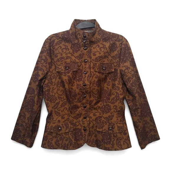 Peruvian Connection Floral Paisley Blazer - Picture 11 of 12